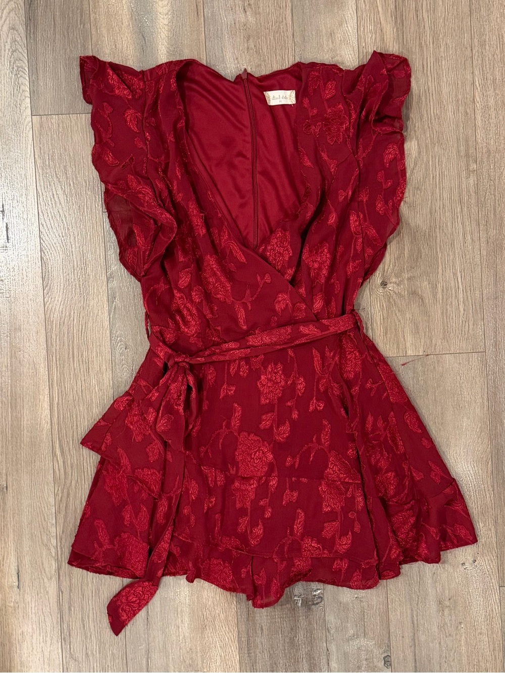 Alter’d State - Red Floral Tunic